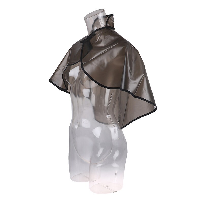 Leather Collar Cape for Hair Cutting, Hair Curling, Hair Dyeing Cape