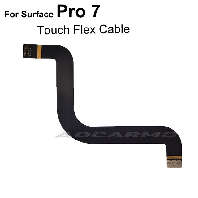 Aocarmo for microsoft surface pro 7 6 5 pro5 1796 lcd displaytouch screen flex cable m1003333-005 m1003336-004 replacement parts