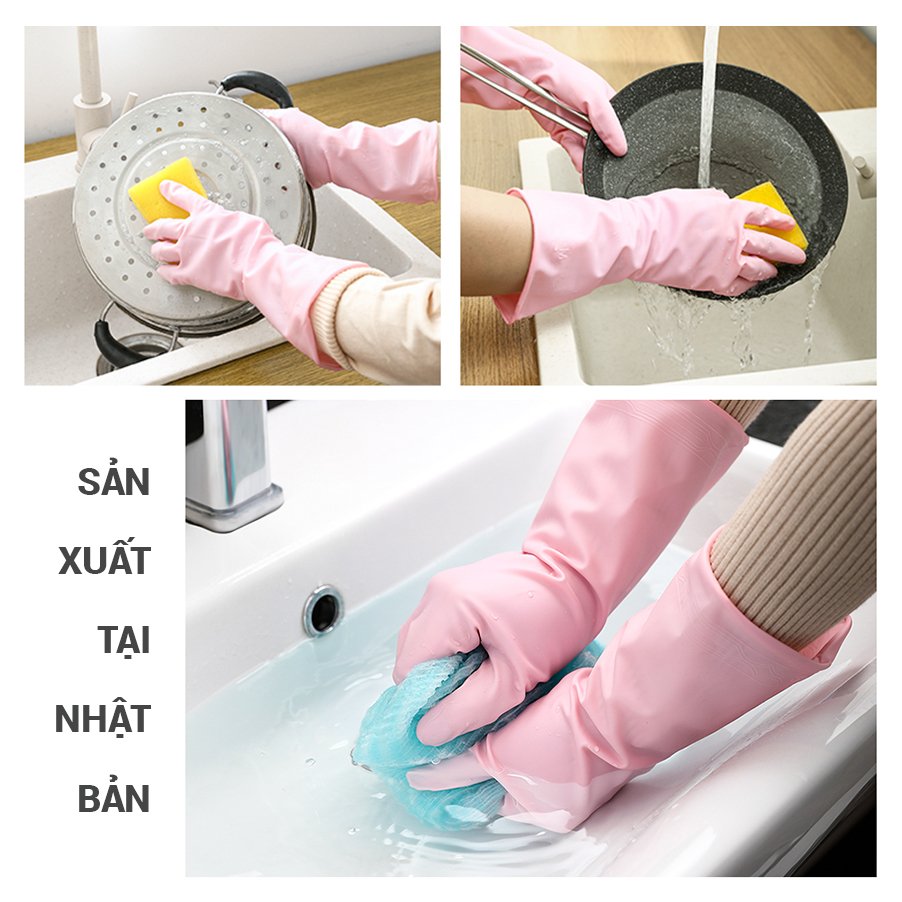 GĂNG TAY RỬA BÁT SEIWA NHẬT BẢN
