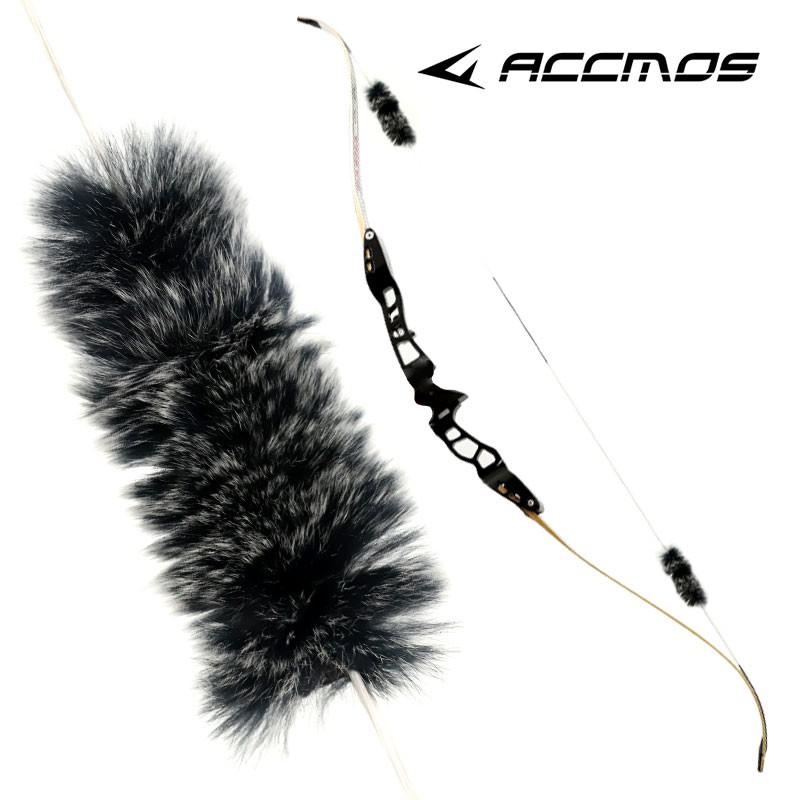 2 bows and arrows, string stabilizers, shock absorbers, rabbit hair shock absorbers, bow silencers