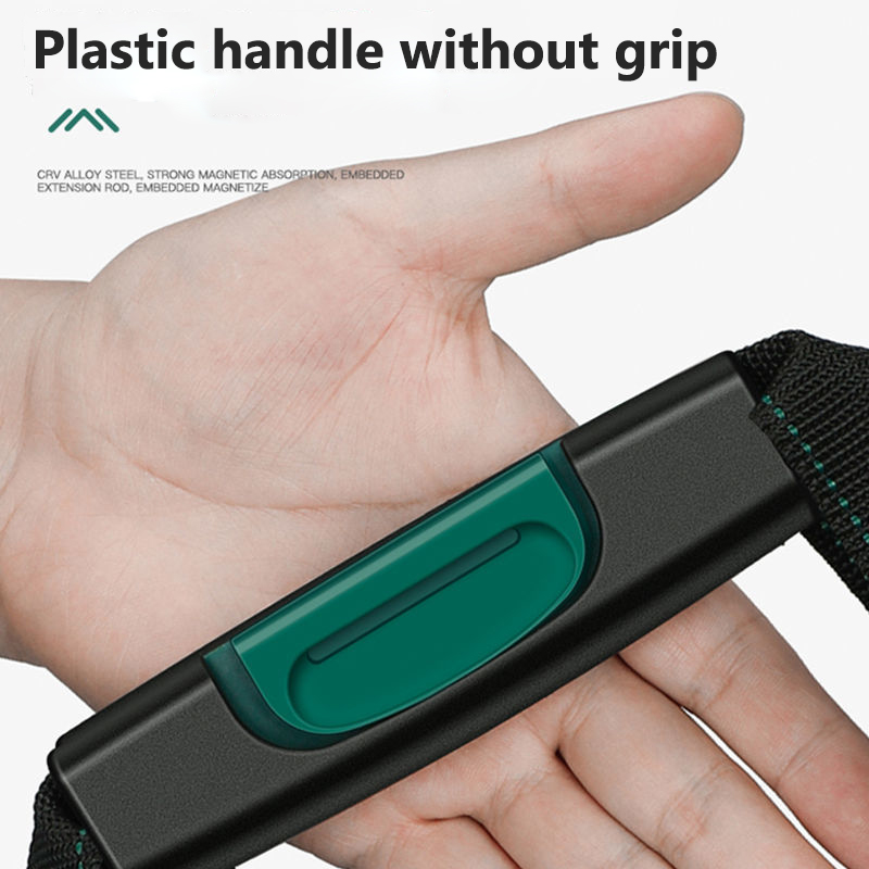 Electrician's tool tool is sturdy and durable, canvas thickened, hand-held multi-function repair special woodworking tool bag