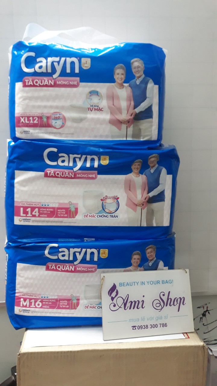 Tã quần Caryn M16/L14/XL12
