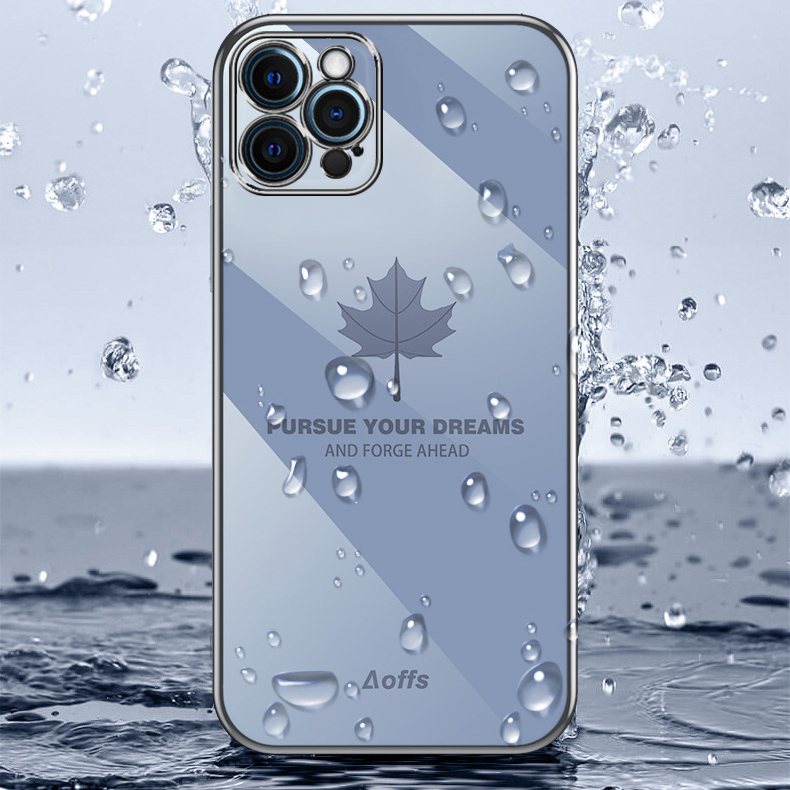 For Xiaomi Poco X6 NEO Case Shining Maple Leaves Design Full Protection Soft Silicone for Xiaomi Poco X6 NEO Back Cover. 