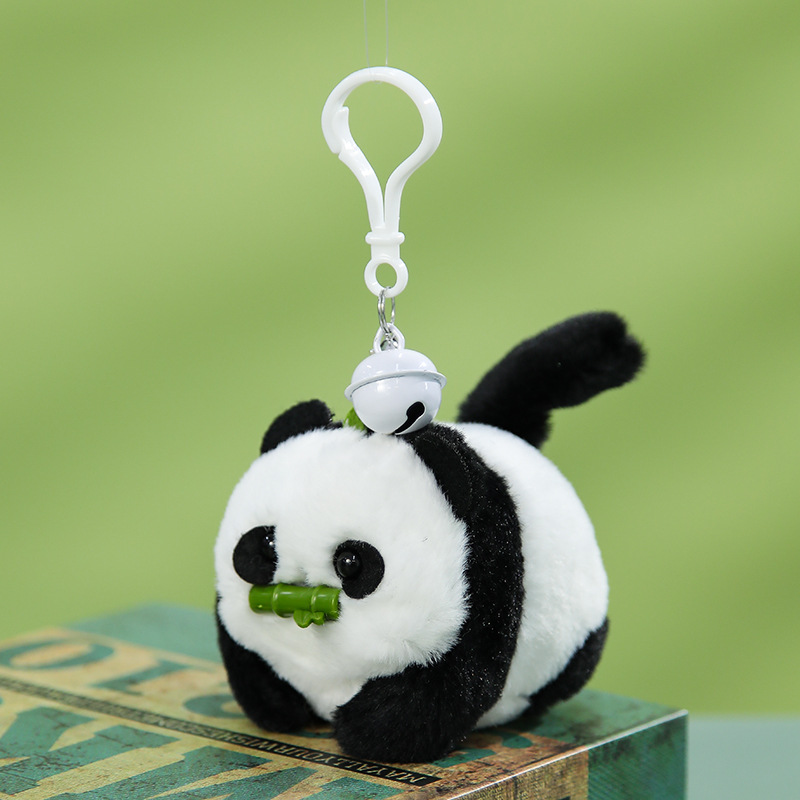 Cute Plush Pull Rope Wagging Tail Puppy Doll Pendant Pendant Doll Plush Toy Kids Toy Gift Cartoon Animal Cat Plush Toys
