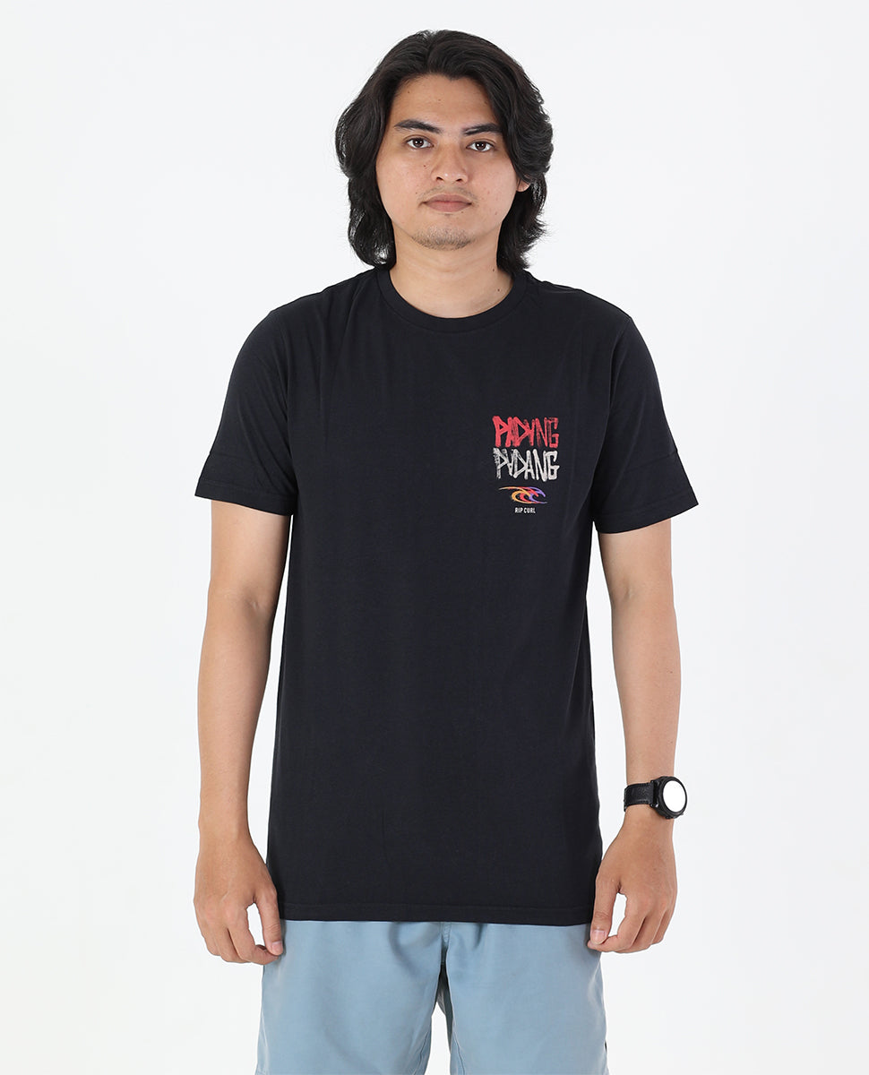 Rip Curl Padang Padang Madsteez Destination Tee Black