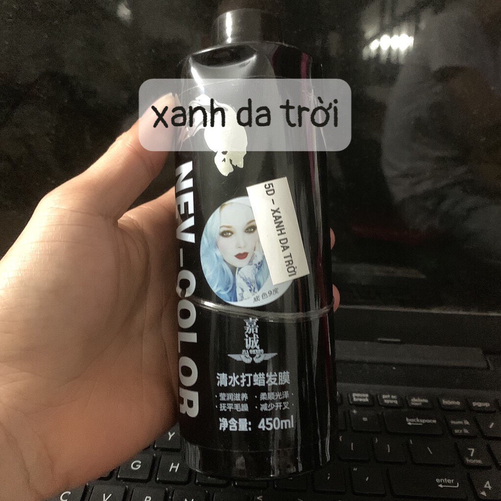 Thuốc Nhuộm Tóc Màu Phủ Bóng 5D Hàn Quốc 450ml