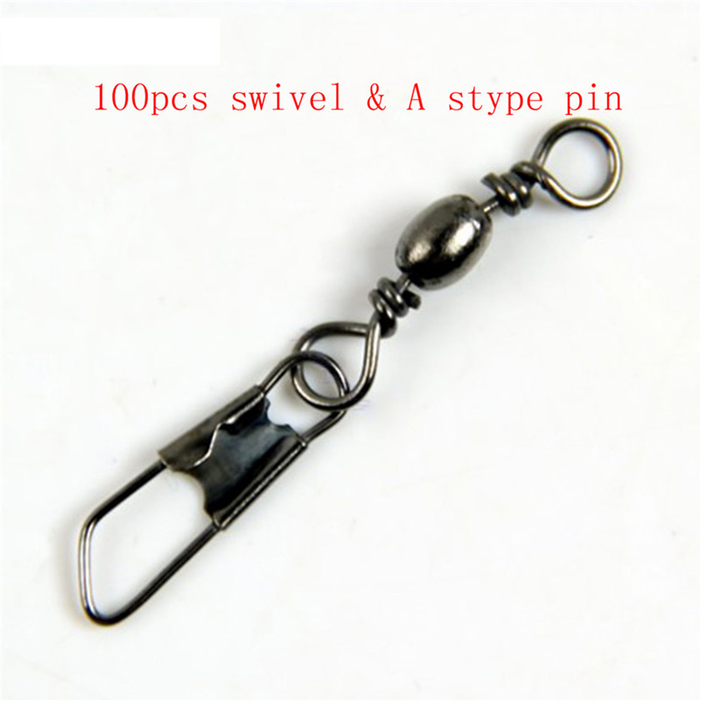 10pcs Swivel Solid Rings Fishing Pin Connector With Interlock Snap Fishing  Hooks Fishing Lure Connector Fishing Tools - AliExpress