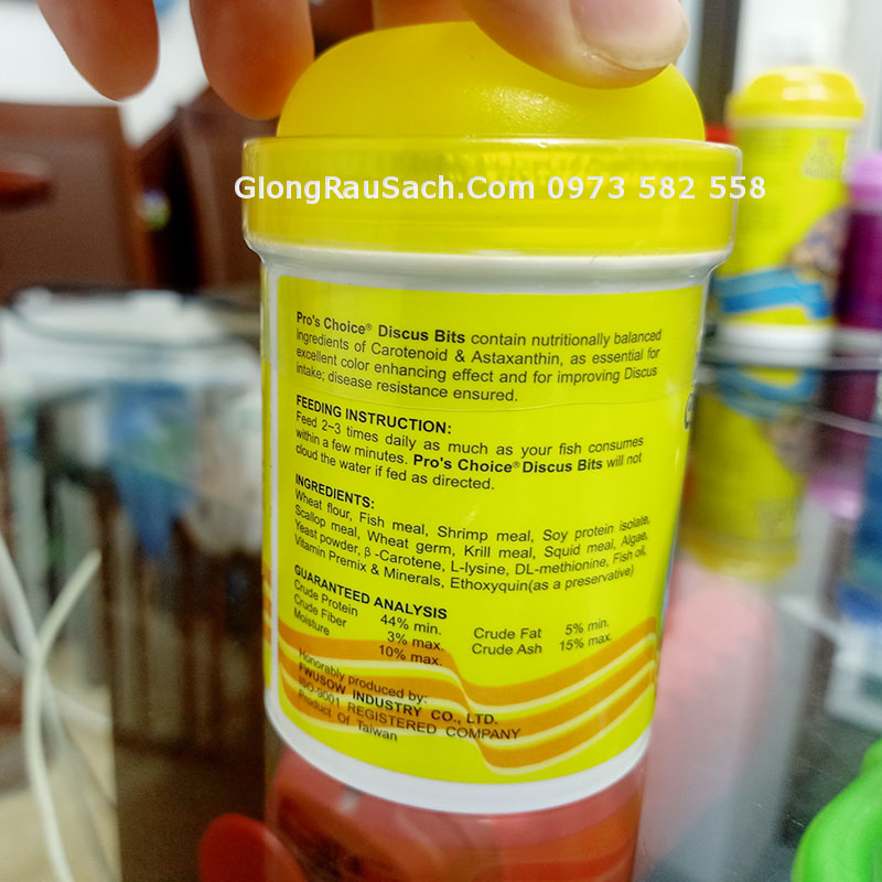 Cám Cá Thức ăn Cao Cấp Cho Cá Đĩa DISCUS