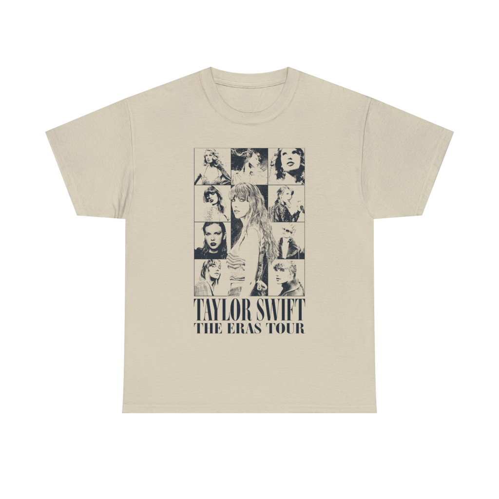 Áo thun Eras tour Taylor, Áo thun Unisex nam nữ Cotton thần tượng Taylor Shirt Midnight The Eras Tour