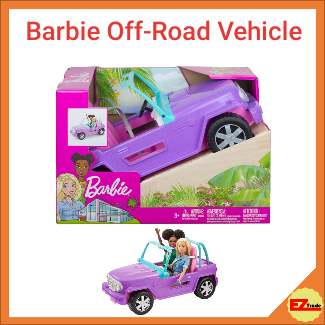 barbie off road vehicle