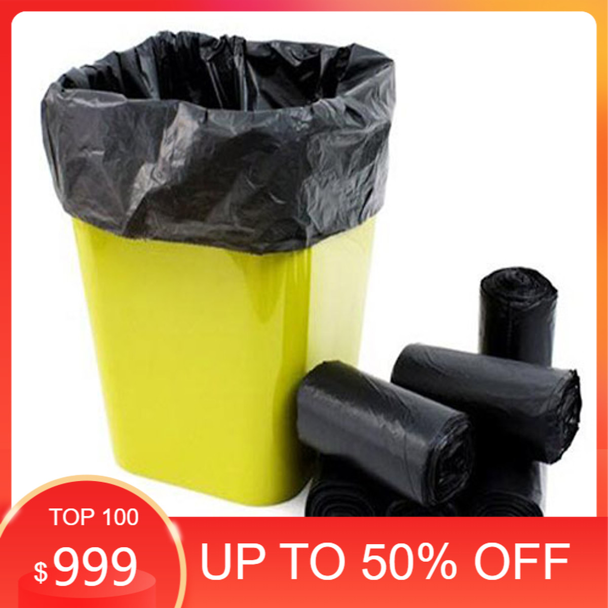 Túi Rác combo 3 cuộn tự hủy size 55x65cm