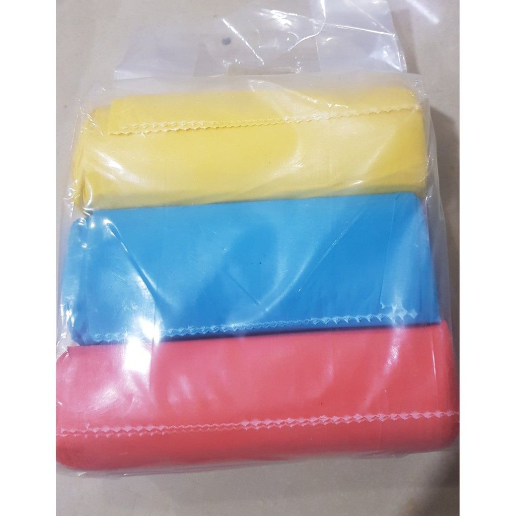 Túi rác cuộn 3 màu / đen - túi 3 cuộn 1kg
