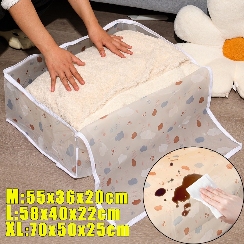 Large Capacity Dustproof Storage Bag For Quilts And Bedding_voghion.com