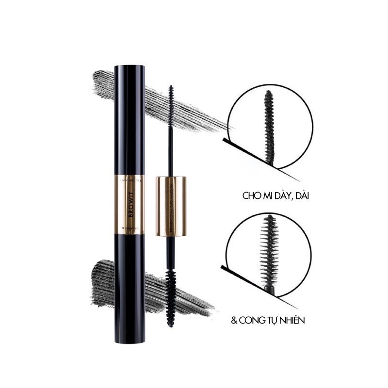 Mascara 2 Đầu Browit By NongChat Professional Duo Mascara