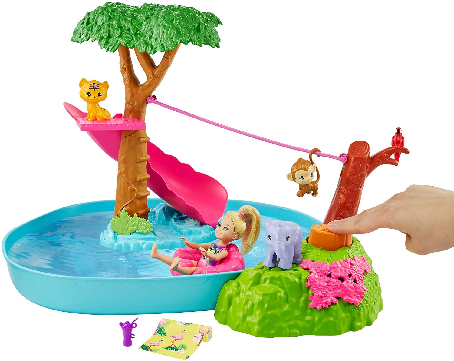 barbie chelsea birthday party playset