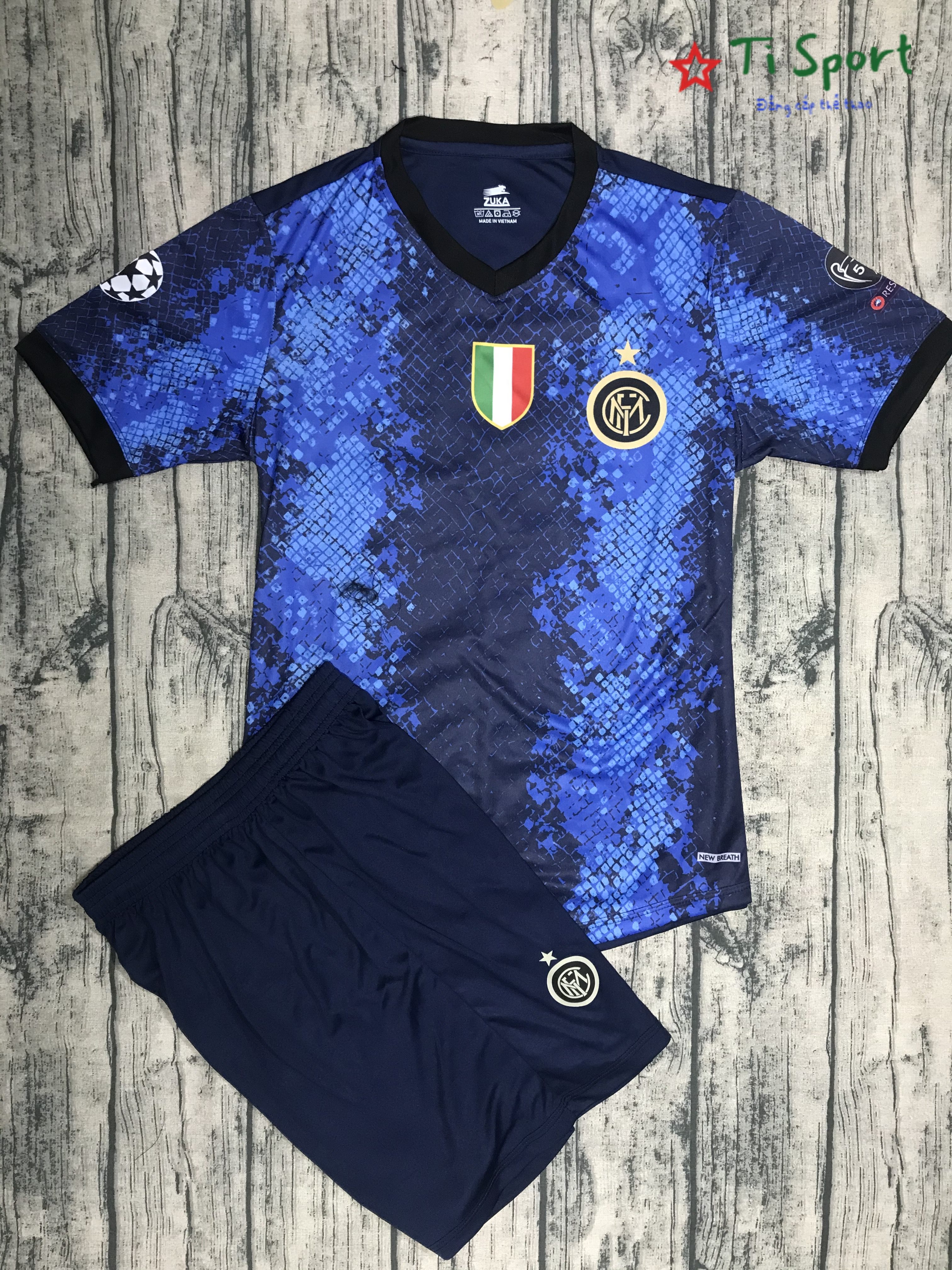Áo bóng đá CLB INTER MILAN -Thun Thái Cao Cấp