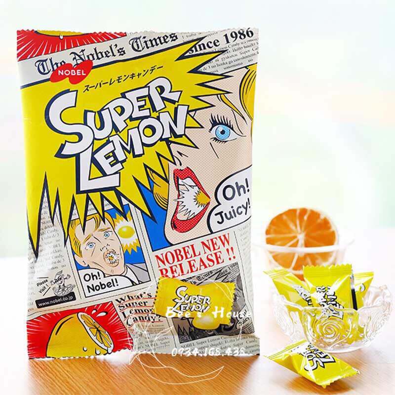 Kẹo Siêu Chua Super Candy Nhật Bản Không Đường