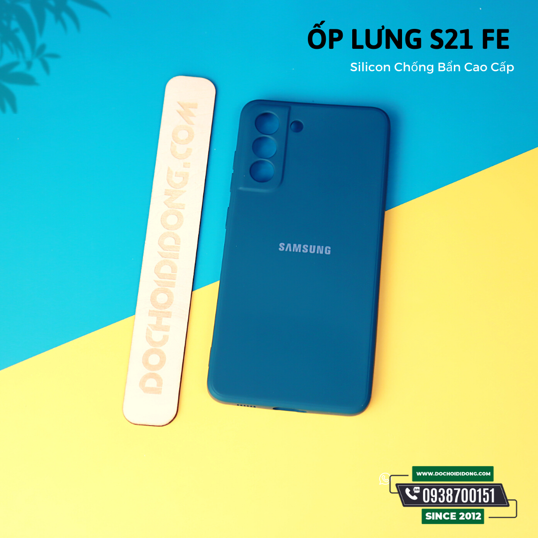 Ốp Lưng Samsung S21 Fe Silicon Chống Bẩn Cao Cấp