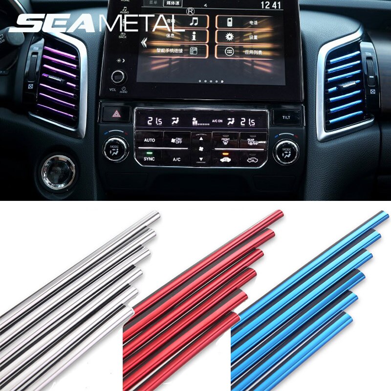 10 Miếng Tạo Kiểu Cho Xe Ôm Lỗ Thông Hơi Bên Trong Lưới Tản Nhiệt Bảo Vệ Phụ Kiện Xe Hơi【xanh lam / đỏ / bạc / màu】