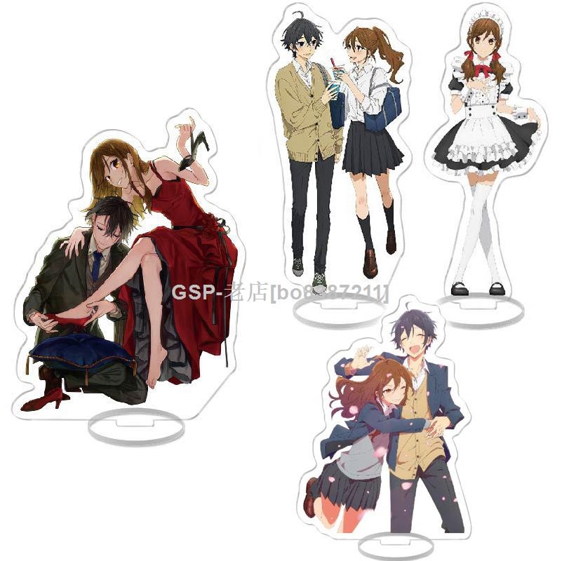 Game Horimiya Anime Kyoko Miyamura Izumi Acrylic Stand Doll Figure Model  Plate Cosplay Toy for Gift