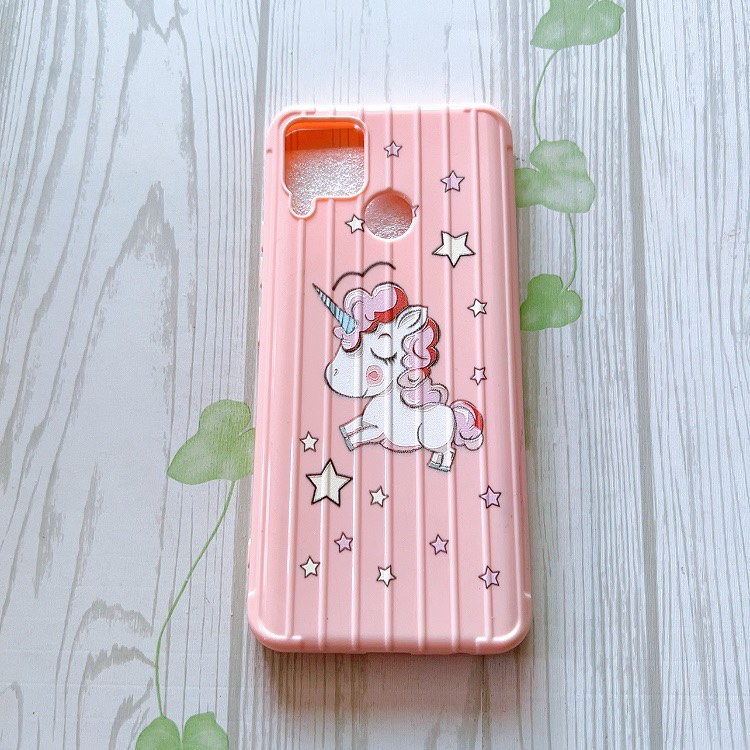 Ốp lưng vali dẻo Realme C12/Realme C15