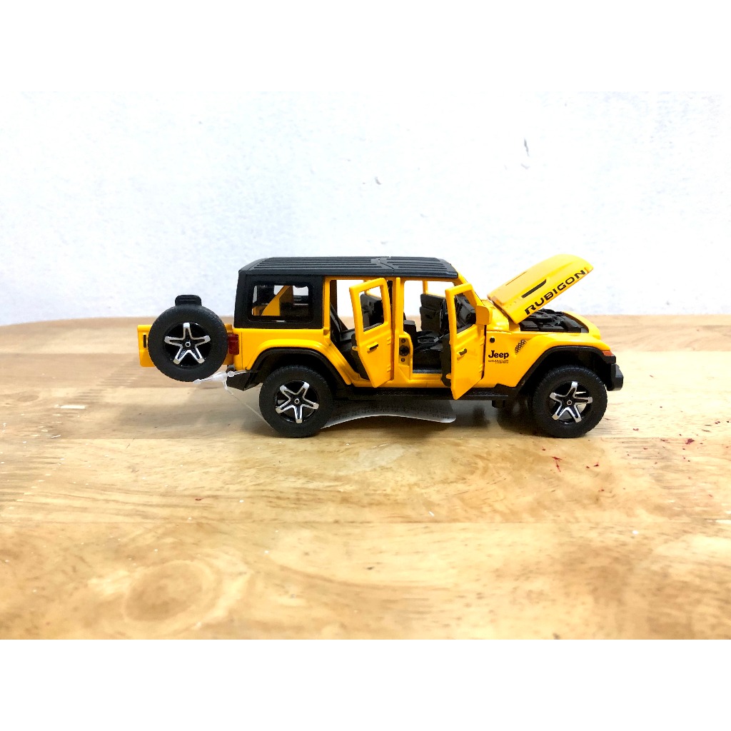 Mô hình xe Jeep Wrangler Rubicon _ Tỷ lệ 1:32
