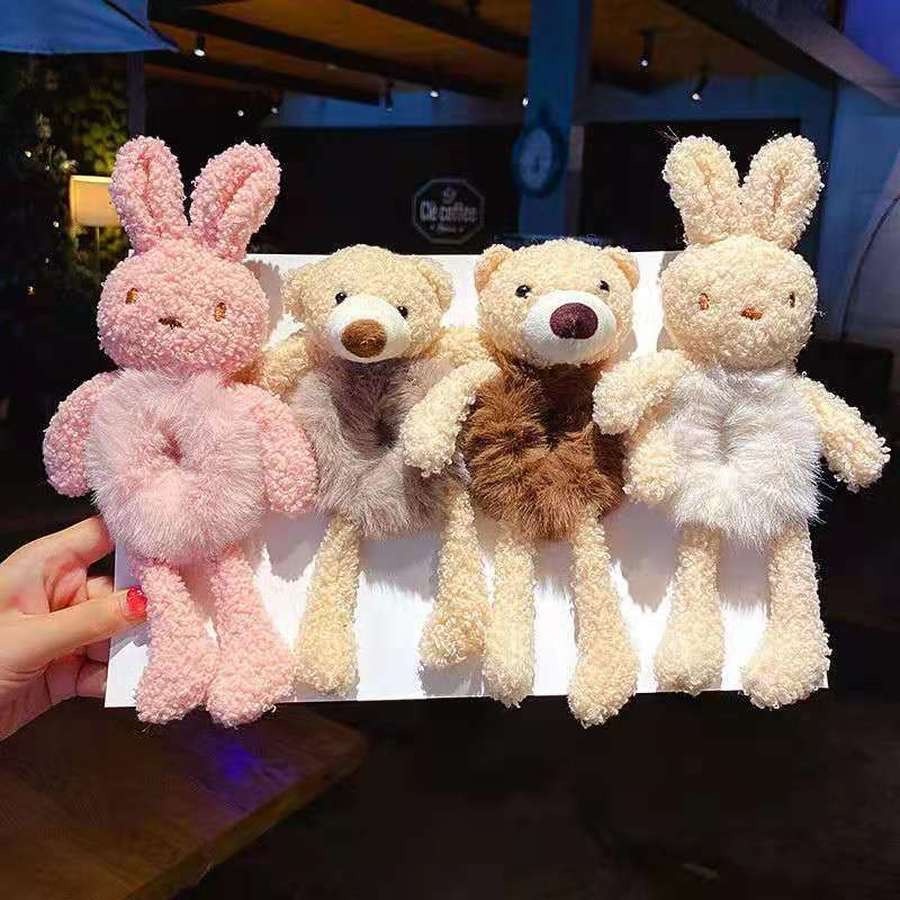 Kẹp tóc cào tóc hoa Ngọc tua rua 3 răng dễ thương cho bé