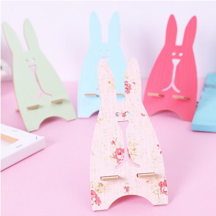 Giá đỡ điện thoại gỗ hình thú
