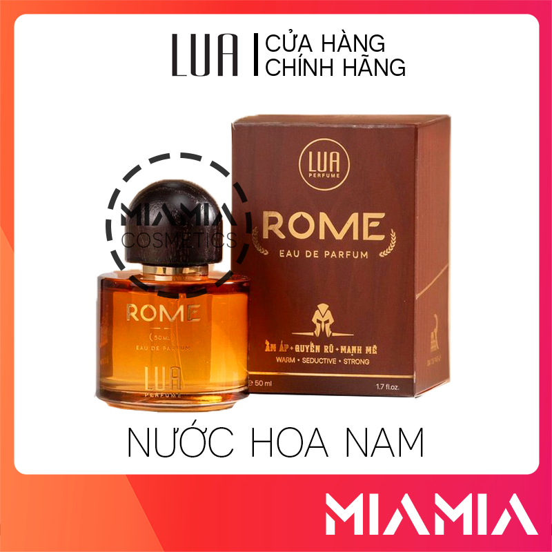 [Chính Hãng] Nước Hoa Nam Rome 50ml LUA Perfume