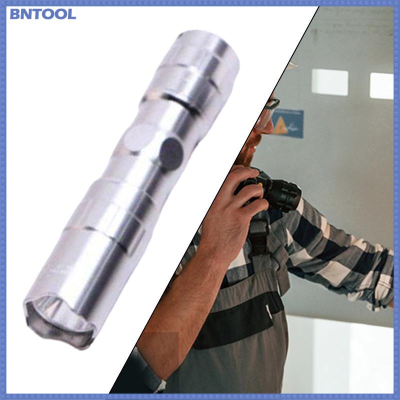 BNTOOL Mini Flashlight Camping Torch Bright Aluminum Alloy Small Flash Light Handheld Torch LED Flashlight for Garage Emergency Home