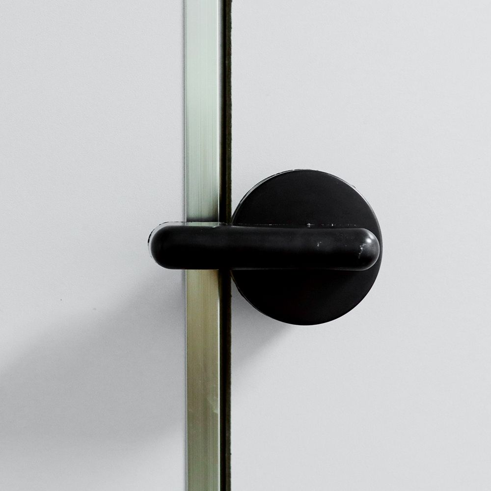 Bathroom%20Nylon%20Plastic%20Public%20Toilet%20Partition%20Door%20Lock%20Indicator%20Lock%20Handle%20Black%20-%20Image%202