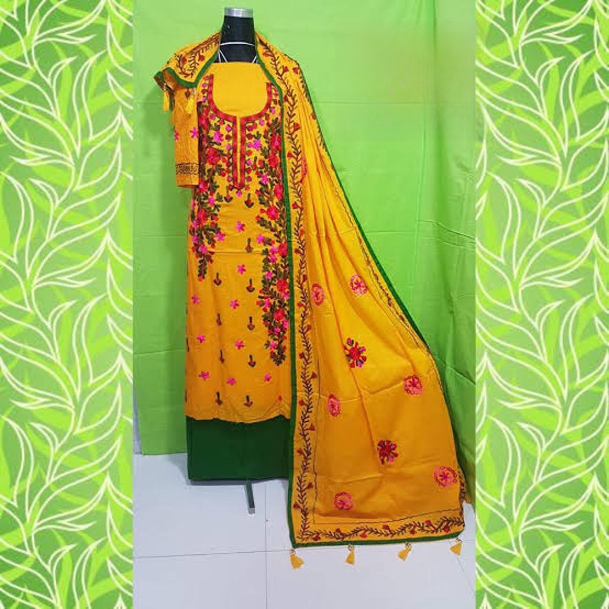 One Piece Dress For Woman Multicolour Stylish Full Length Gown For Ladies Daily Wear.