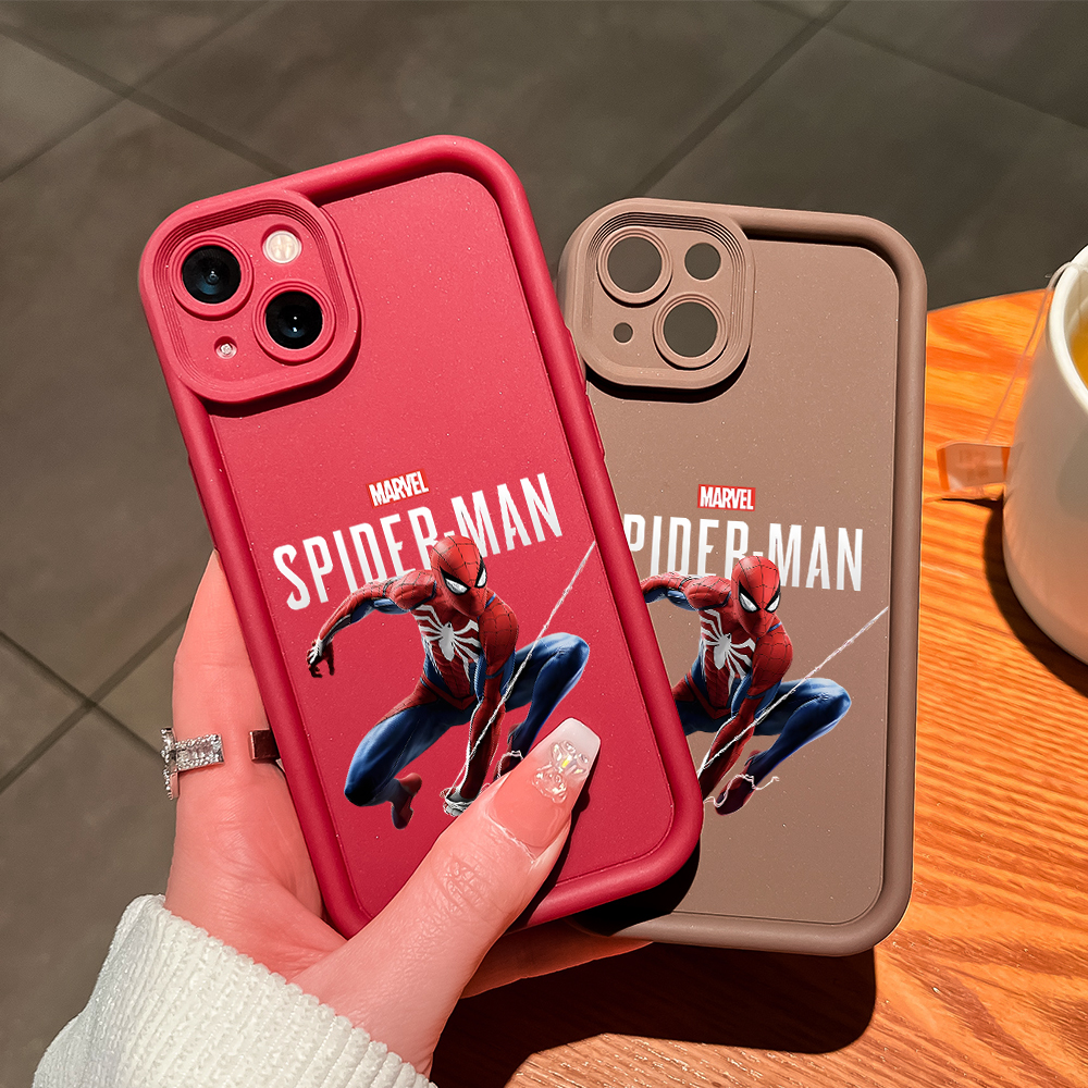 UCUC%20for%20Tecno%20Spark%2010%2010C%20Back%20Cover%20Cool%20Spider%20Man%20Soft%20Silicone%20Square%20Ladder%20Phone%20Case%20-%20Image%205