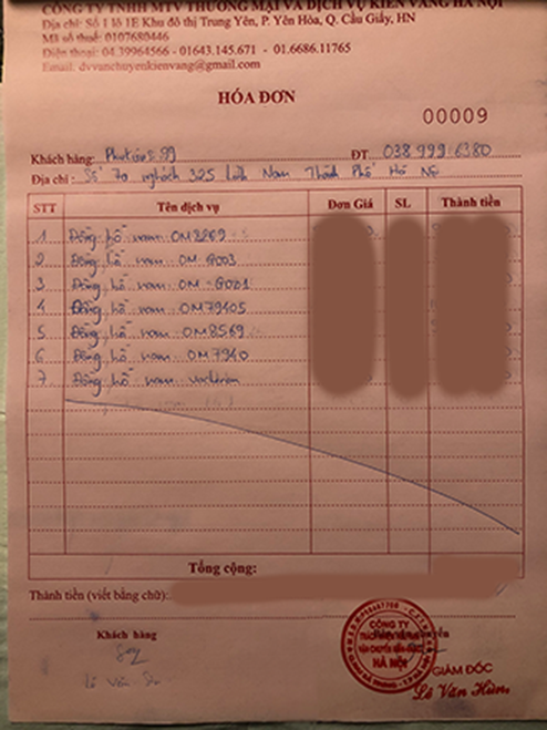 Đồng hồ nam phiên bản đô đốc chạy kim rốn