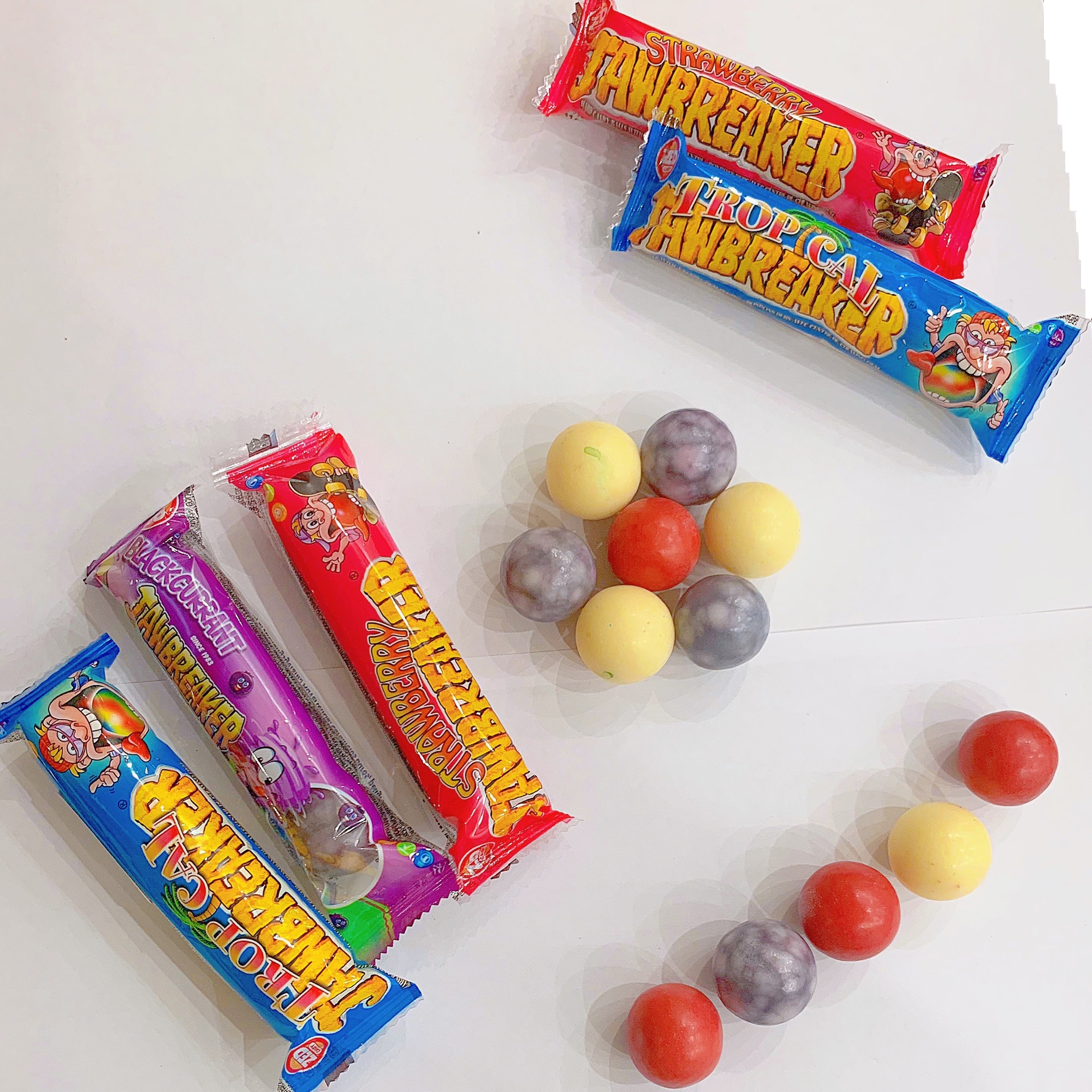 ZED Candy - Kẹo gum jawbreakers vị dâu tây