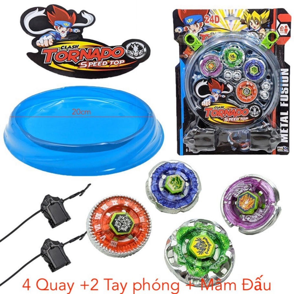 [Hoàn tiền 6%]Bộ Con Quay + Sàn Đấu.