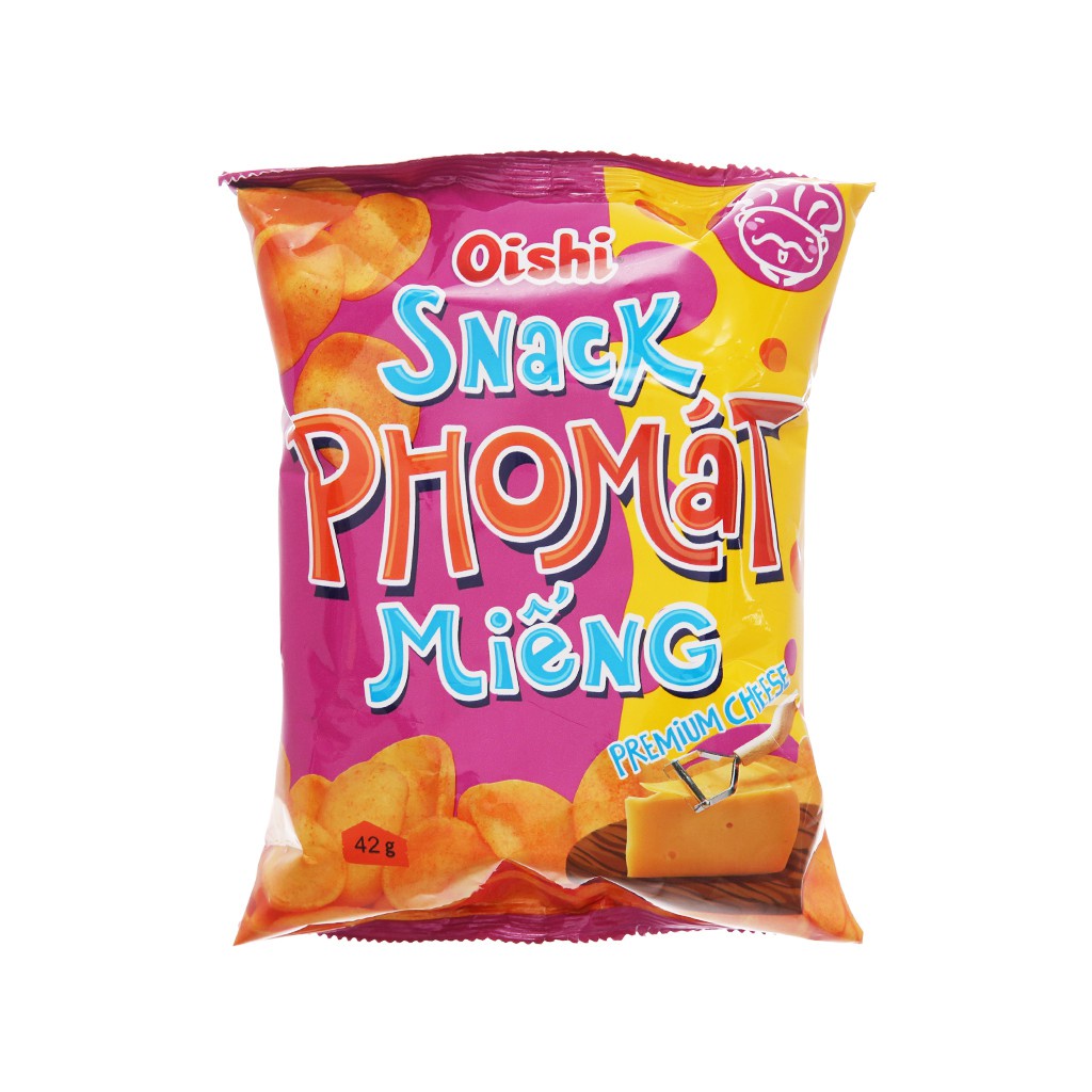 Snack phô mát miếng oishi 12g