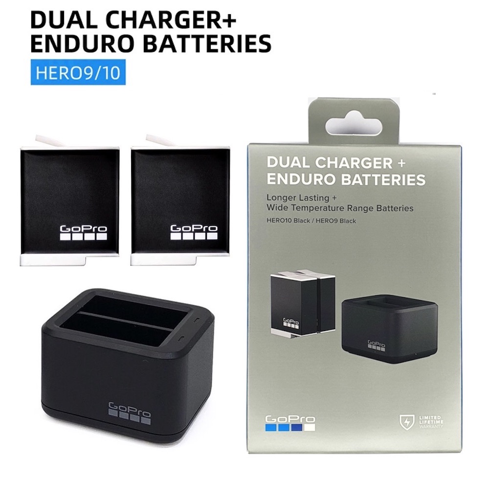GoPro Dual Charger + Enduro バッテリー - その他