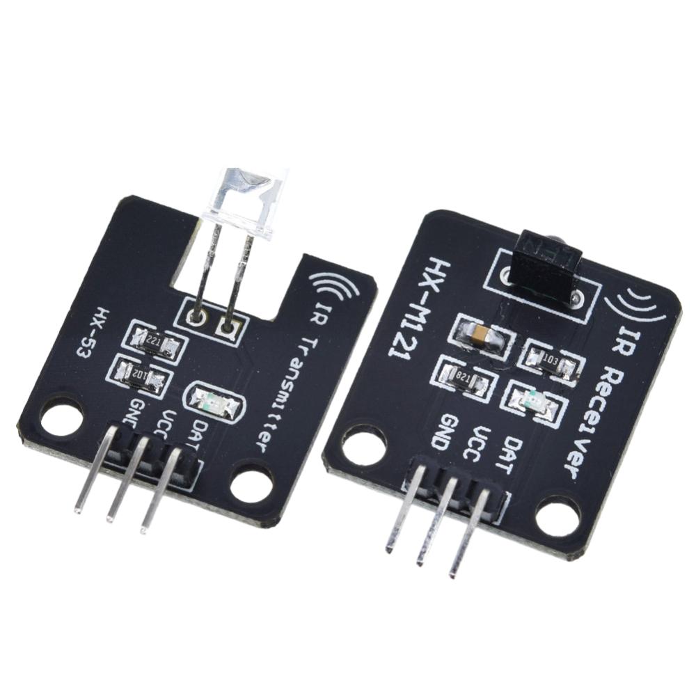 Digital 38khz IR Infrared Receiver Sensor Module 5V IR Transmitter and Receiver Sensor Kit for