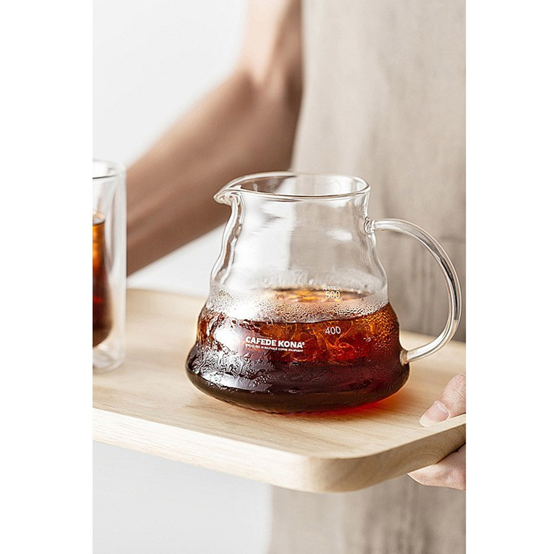Bình thuỷ tinh đựng cà phê Cafede Kona 300ml & 600ml