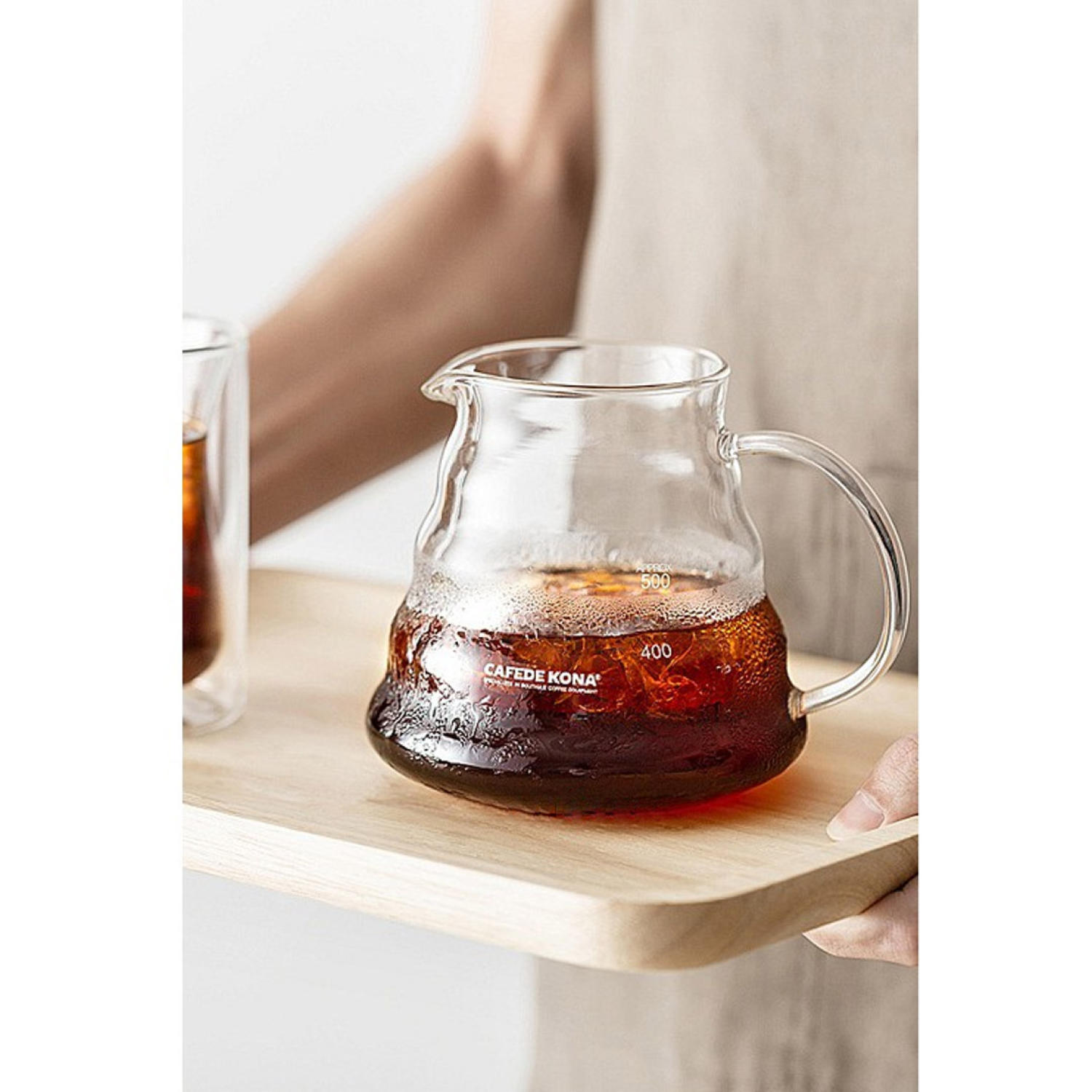 Bình thuỷ tinh đựng cà phê Cafede Kona 300ml & 600ml