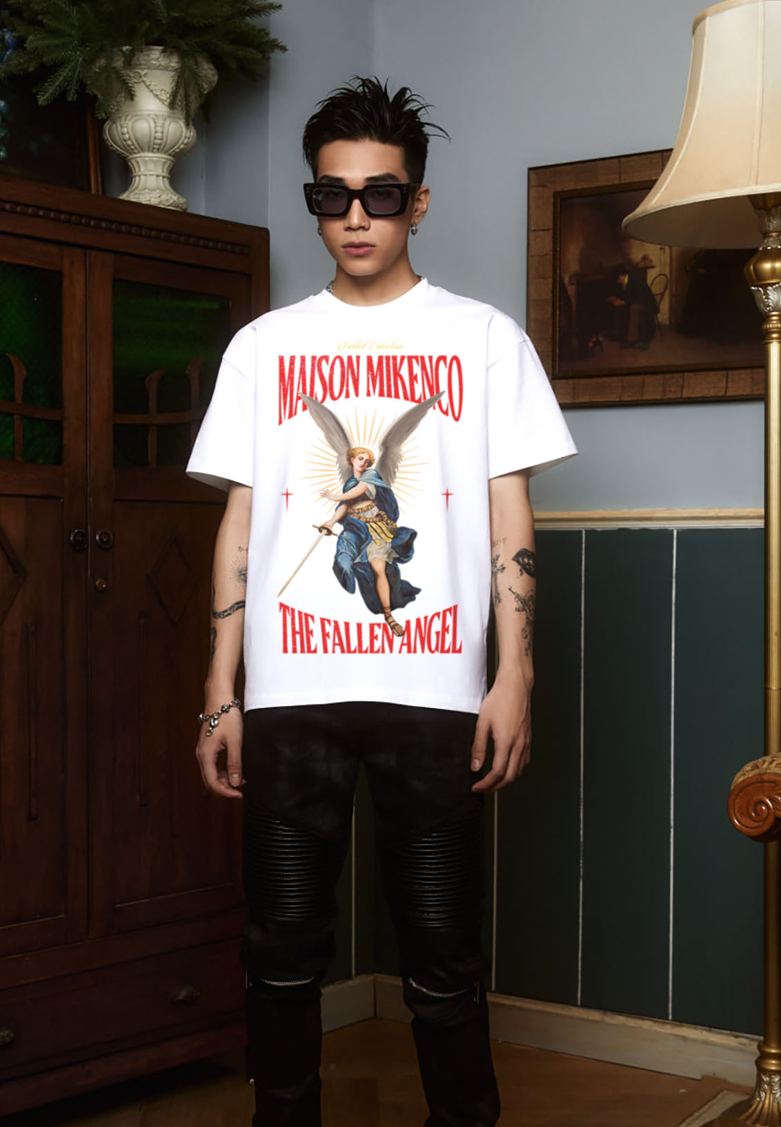 Áo phông nam MIKENCO Fallen angel tshirt !