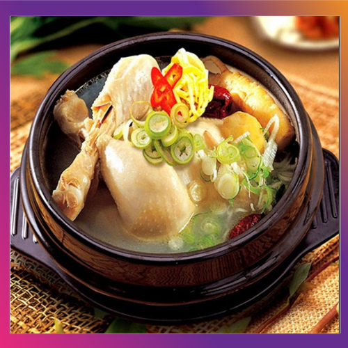 Spice ginseng chicken stew Korean package 70g