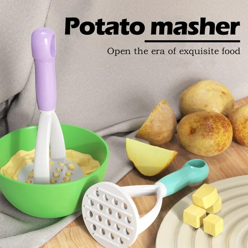 Household Potato Press Masher Fruit Vegetable Press Juicer Crusher Squeezer Hand Pressing Kitchen Cooking Tools