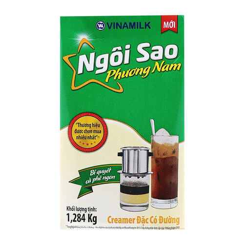 Sữa đặc phương nam xanh lá 1284g