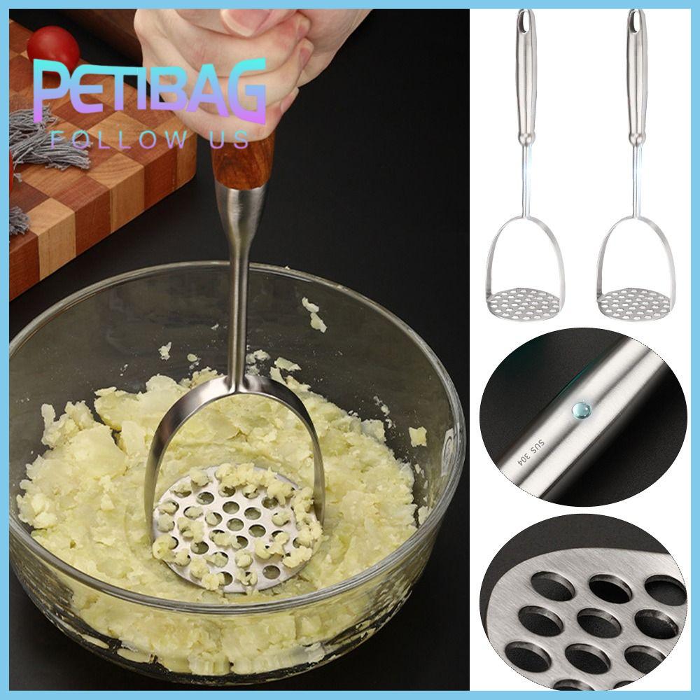 Potato Masher Stainless Steel, Hand Mashed Potatoes Smasher, Metal Wire  Masher Kitchen Tool for Mashing Bean, Avocado, Baby Food