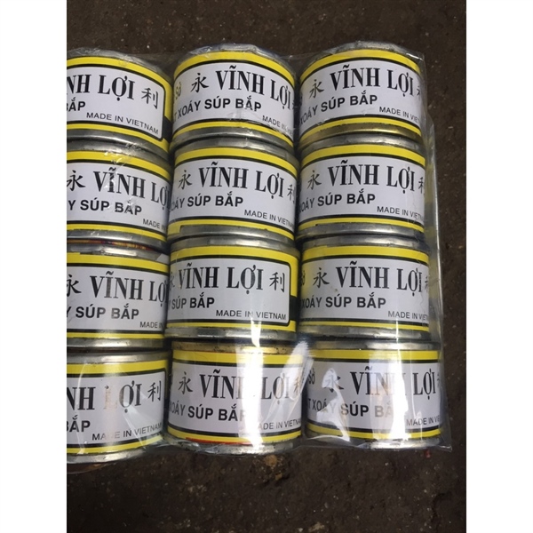 Cát xoáy súp bắp HŨ LỚN LOẠI 35 GRAM