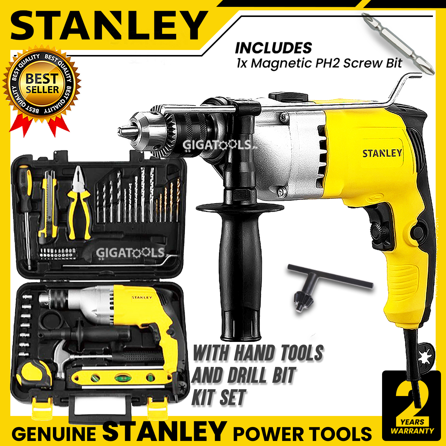 Stanley impact driver deals bits