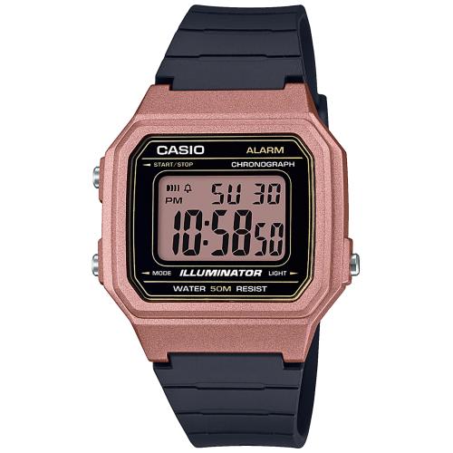 casio illuminator black and gold
