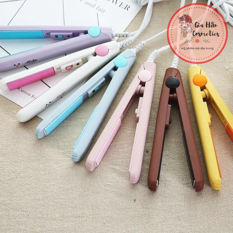Máy là tóc mini Make Time hình thú gấu vịt